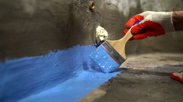SJ Waterproofing Pros commercial waterproofing team near New Boston, MI